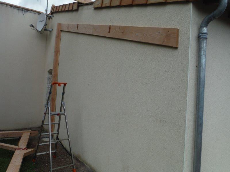 Préau en bois douglas en Vienne (86)